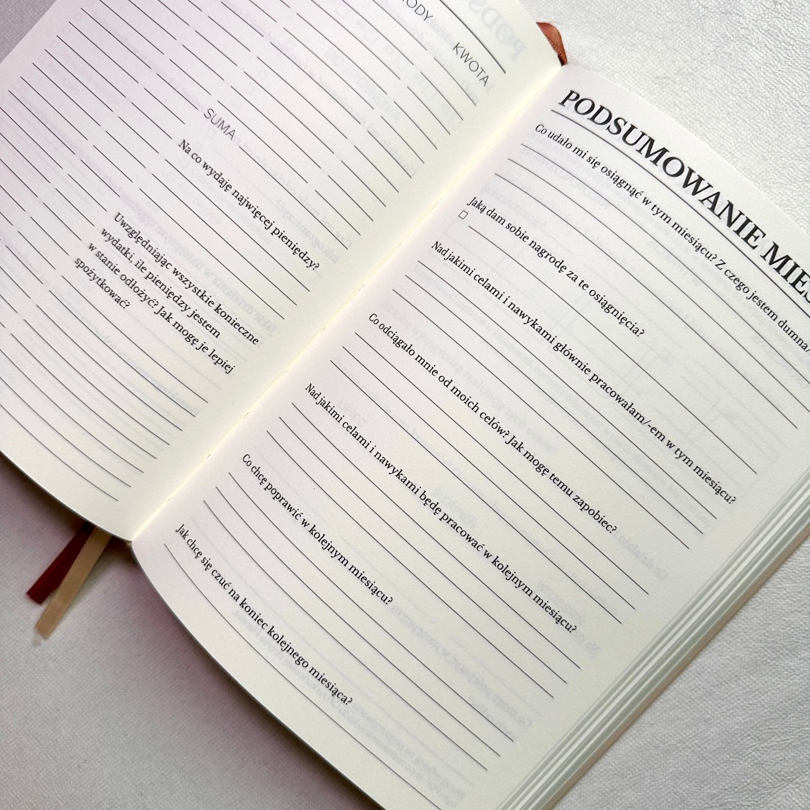 podsumowanie miesiąca i finansów