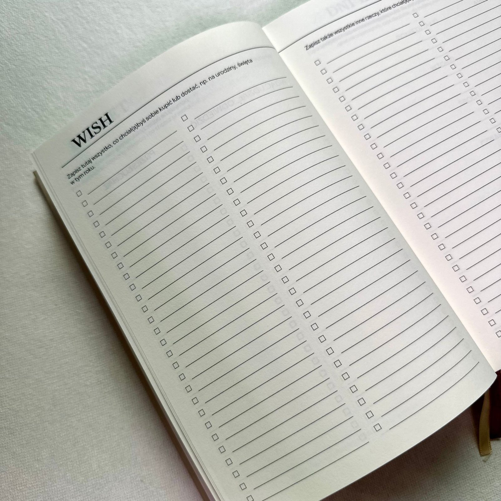 wish list i bucket list